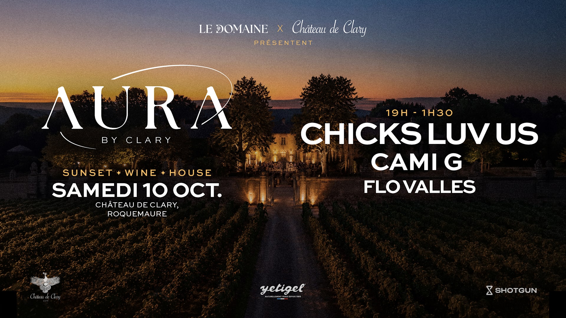 Aura By Clary • Le Domaine X Château De Clary Cover