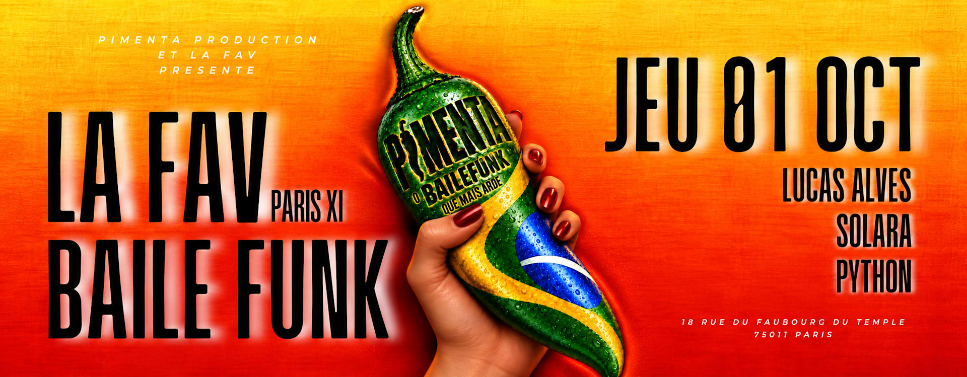 La Fav Pimenta- O Baile Funk 01.10 Cover