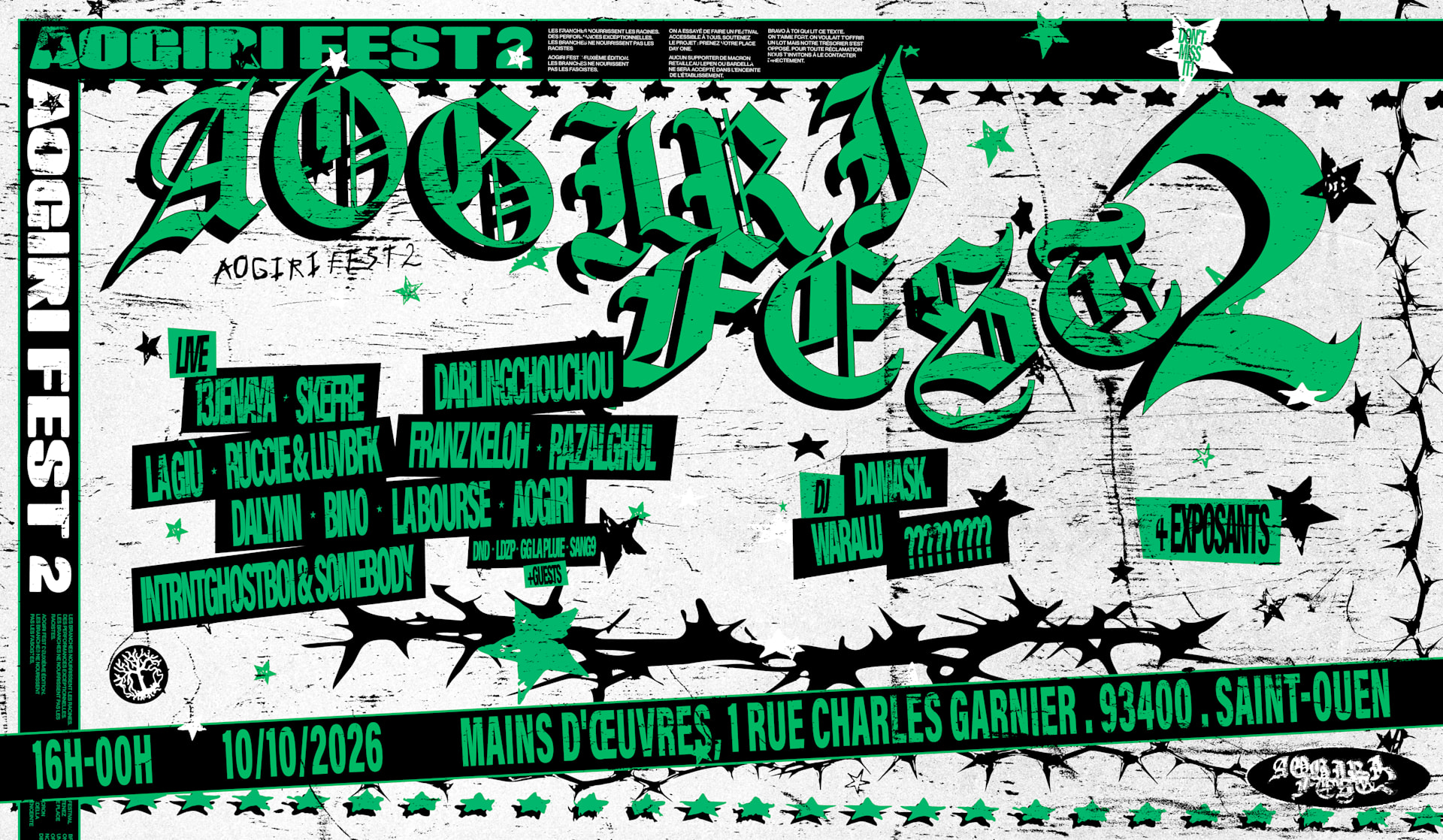 Aogiri Fest 2 Cover