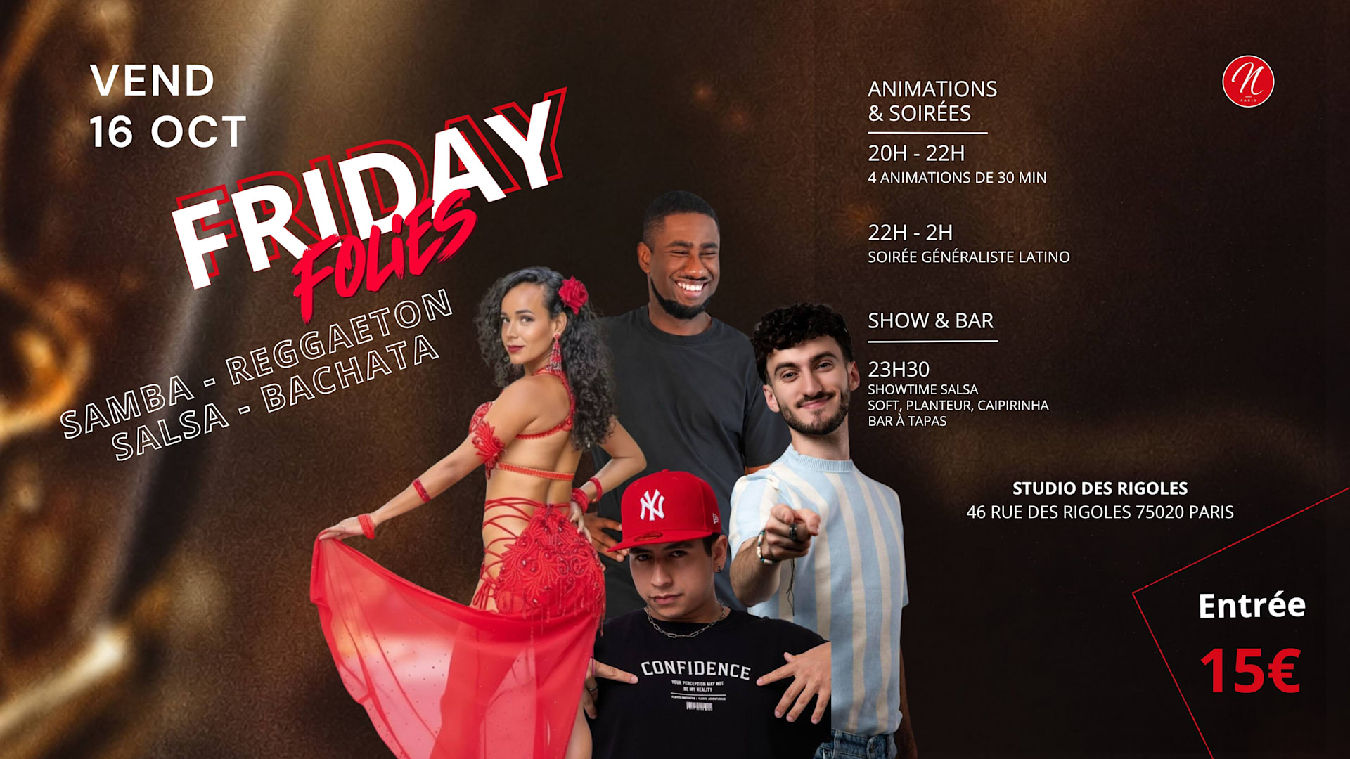 Friday Folies - Rentrée 2026 💃🔥 Cover