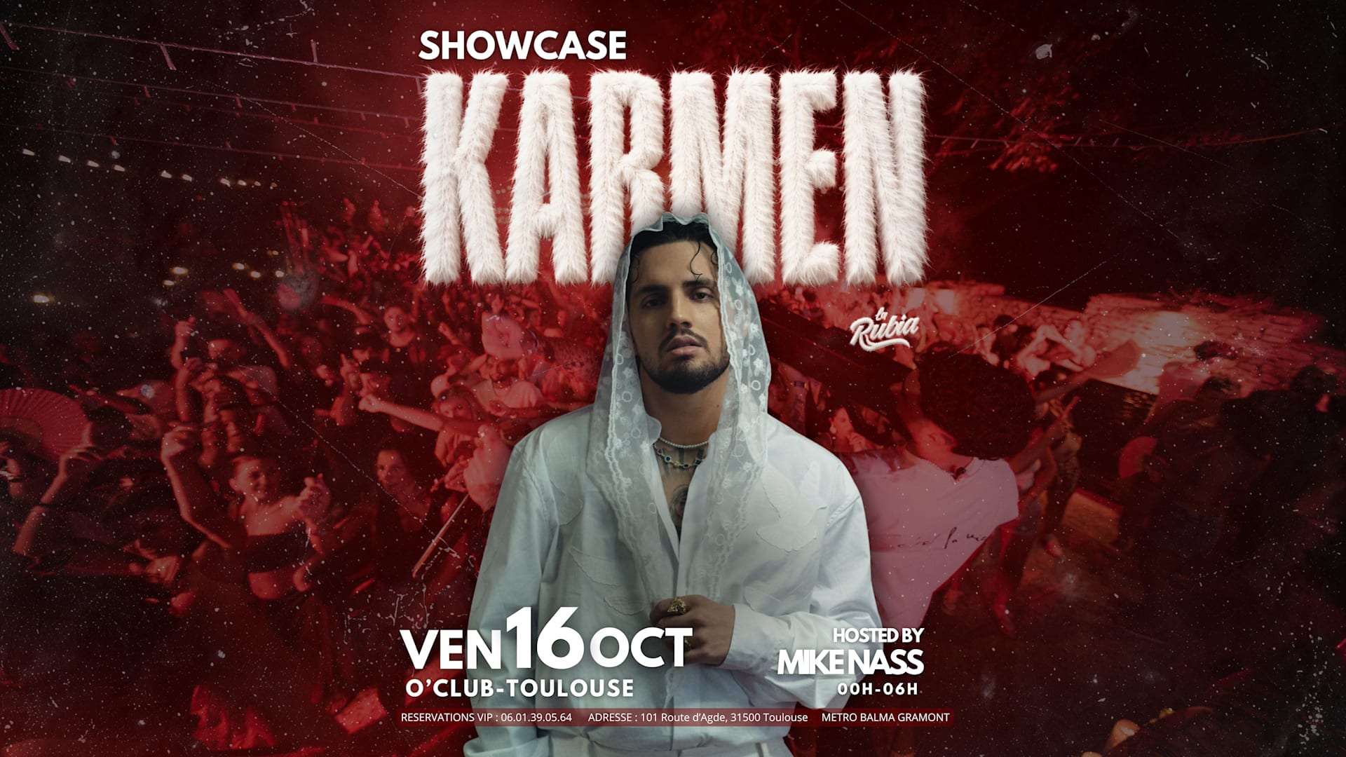 La Rubia Invite Karmen Cover