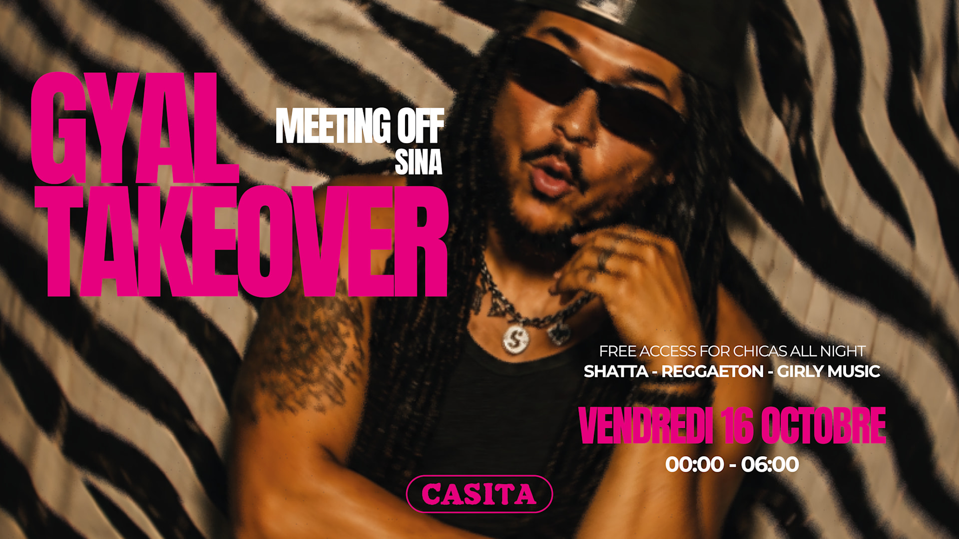 Vendredi 16 Octobre - Gyal Takeover Cover
