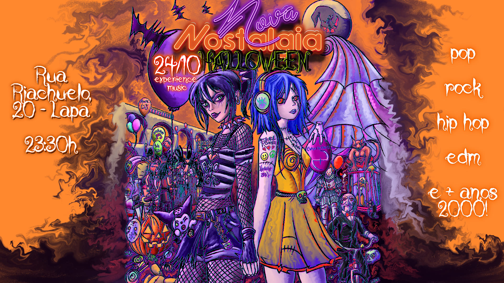 Festa Nova Nostalgia: This Is Halloween! 🦇🎃 Cover