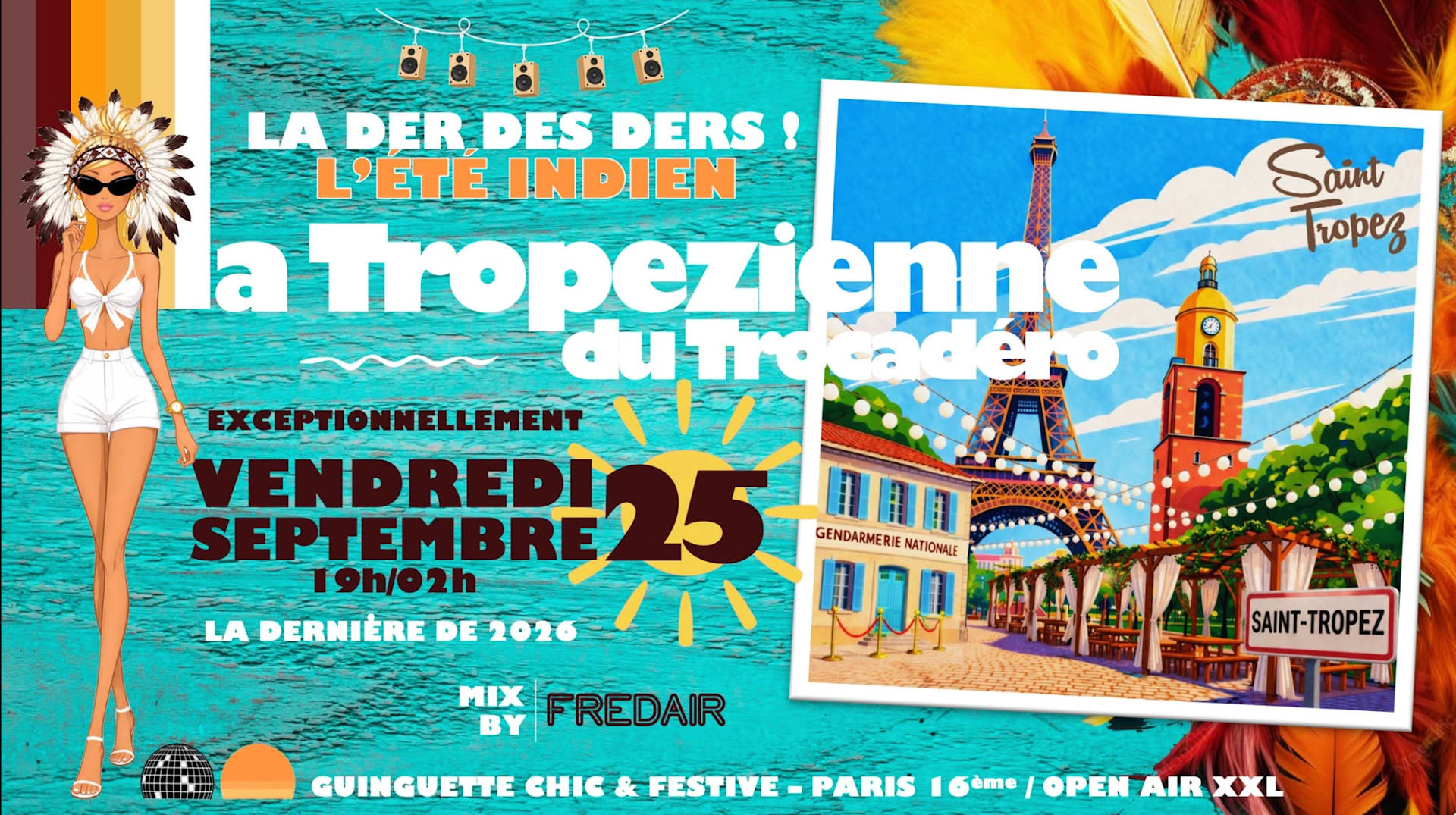 La Tropezienne Du Trocadero Ete Indien / Apero Clubbing Xxl Cover