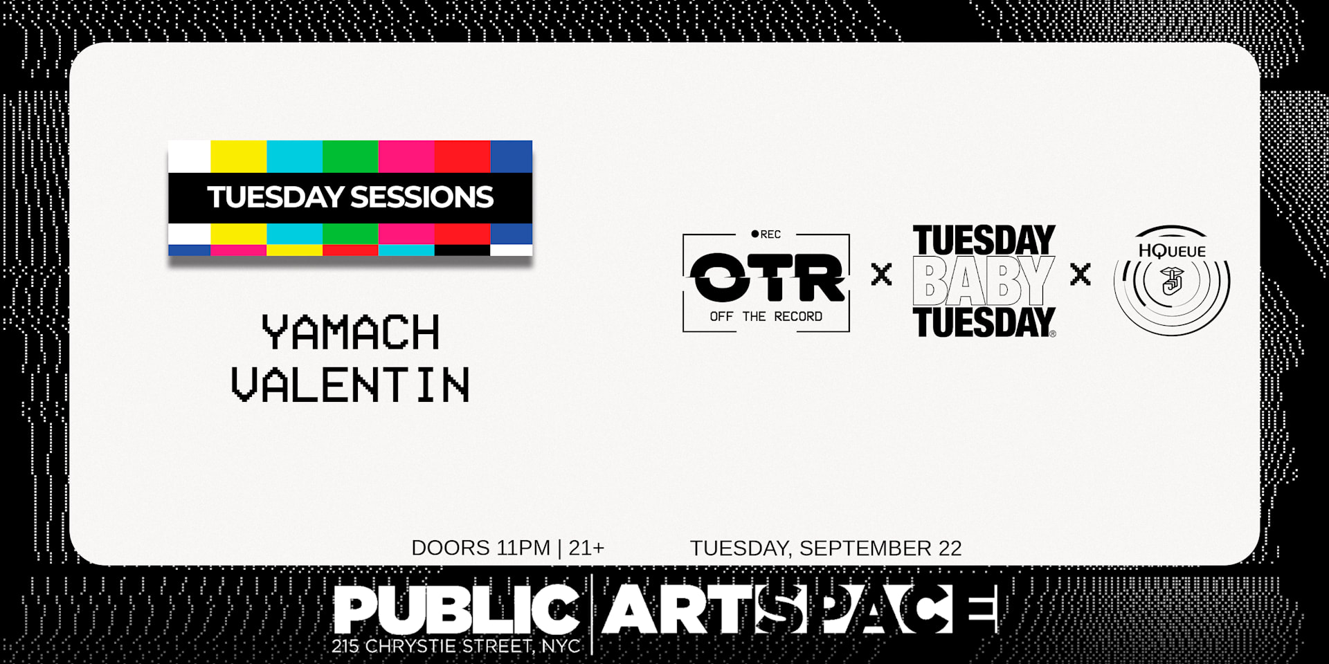 Off The Record Tuesday Sessions At Public Hotel 092226 Cover
