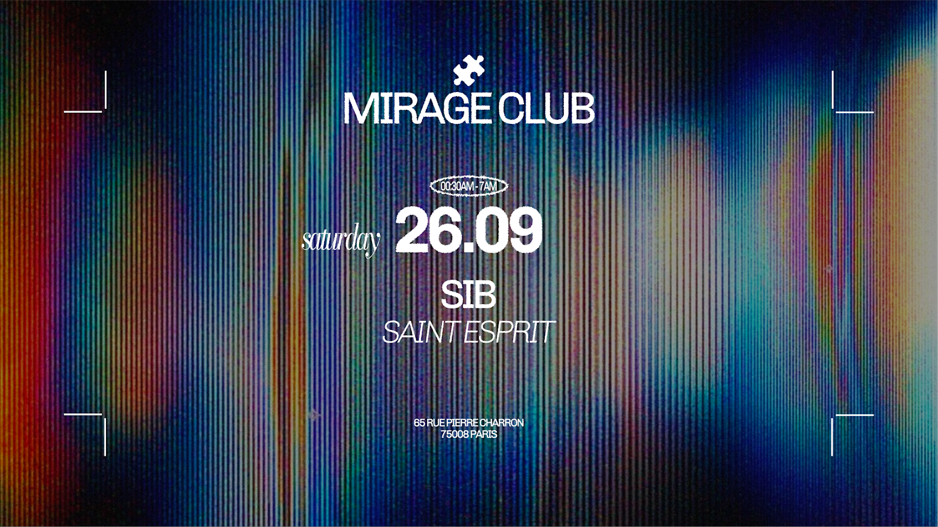 Mirage / Sib, Saint Esprit Cover