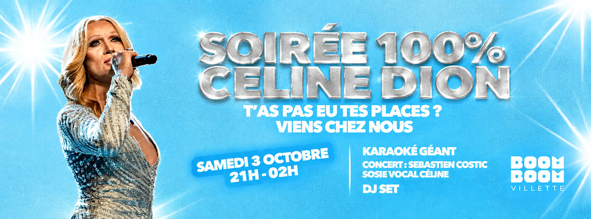 Soirée 100% Céline Dion Cover