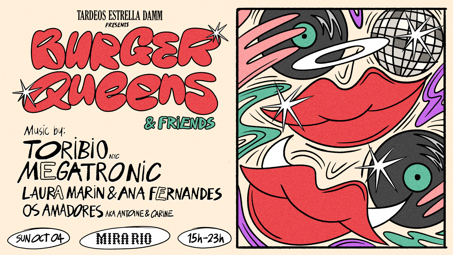 Burger Queens & Friends Cover