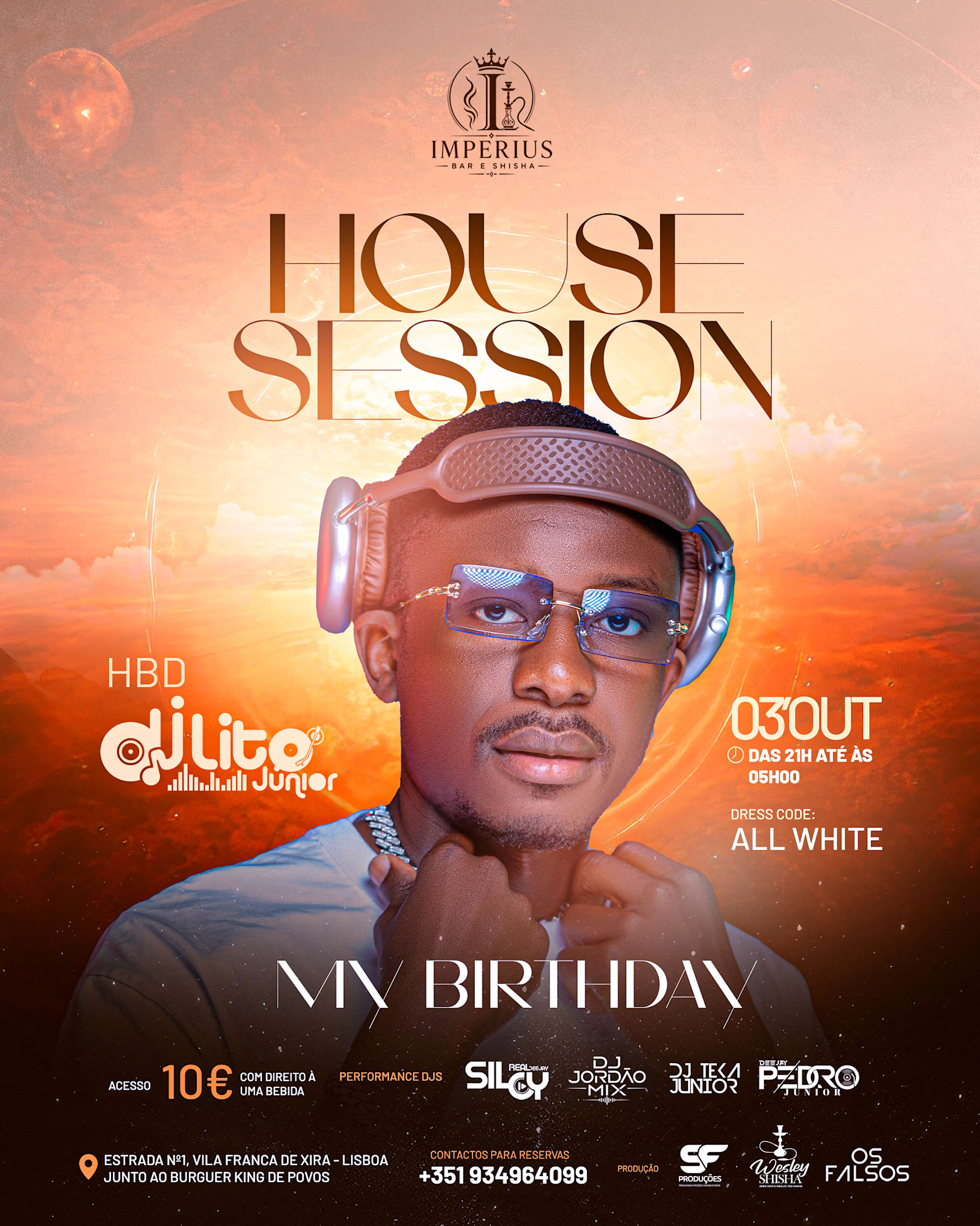 House Session Bday Dj Lito Jr Cover