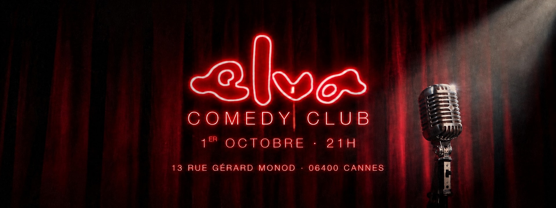 Elva Comedy Club 21h Cover