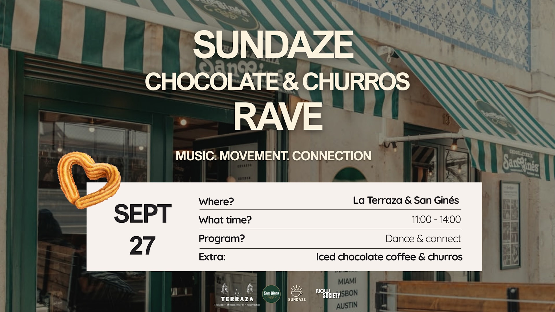 Sundaze Chocolate & Churros Rave Cover