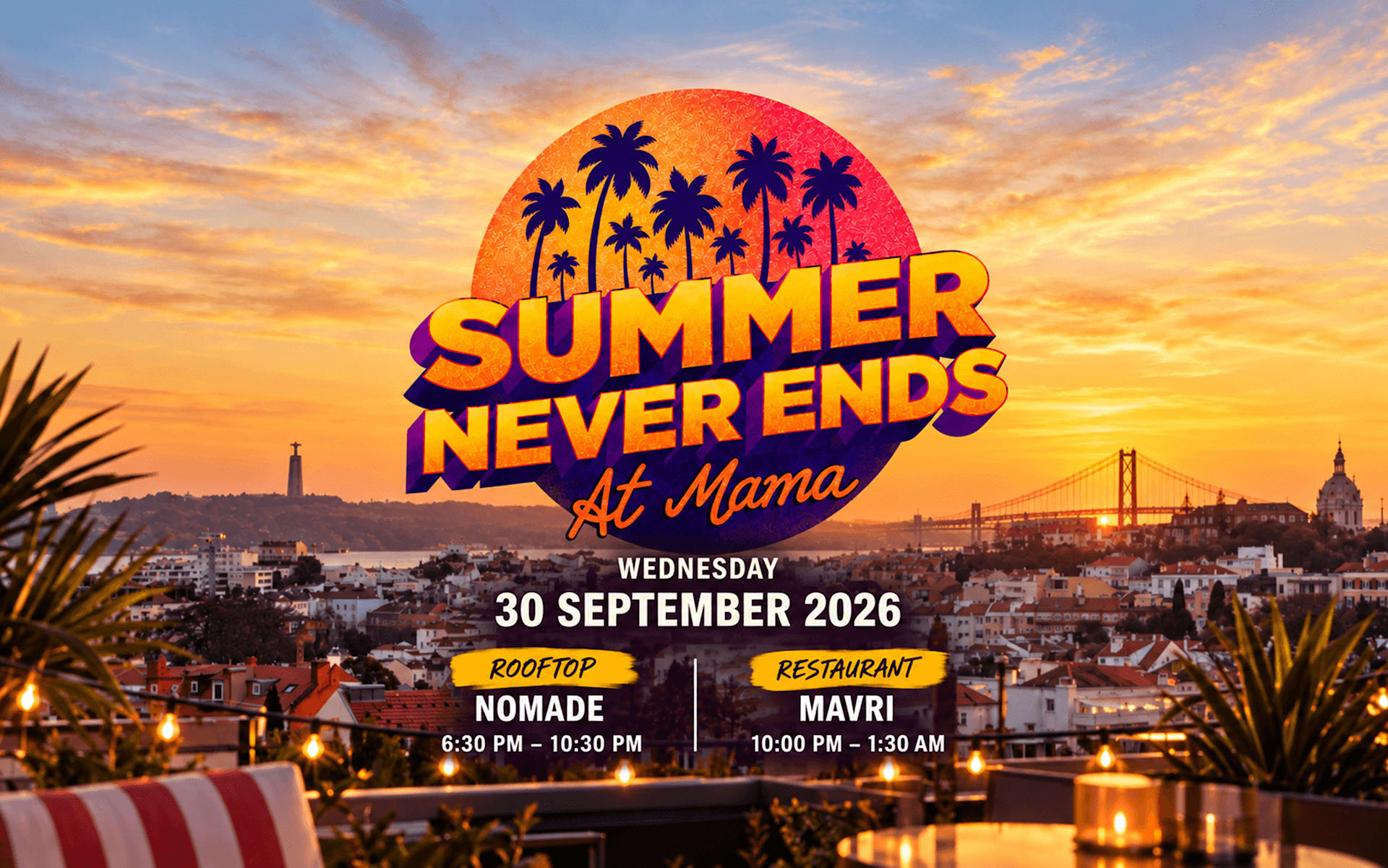 Summer Never Ends At Mama Lisboa Cover