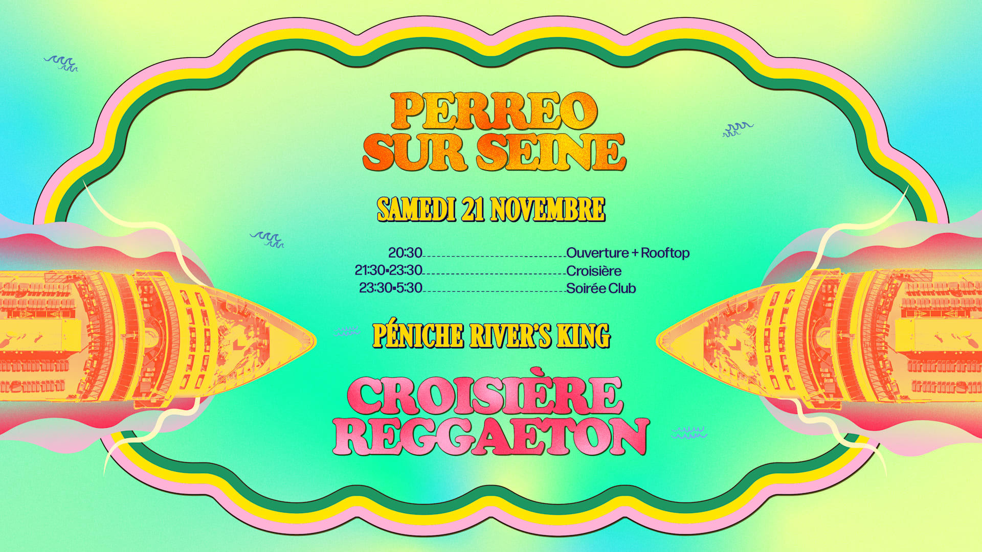 Perreo-Sur-Seine : Croisière Reggaeton Cover
