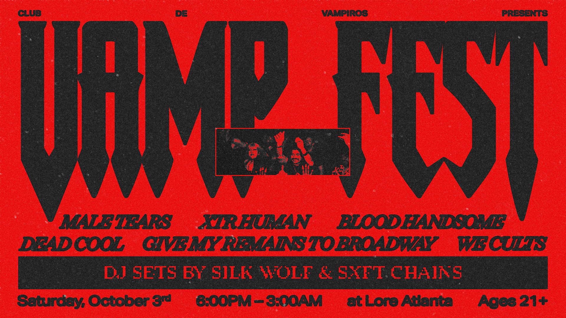 Club De Vampiros Presents... Vamp Fest 2026 Cover