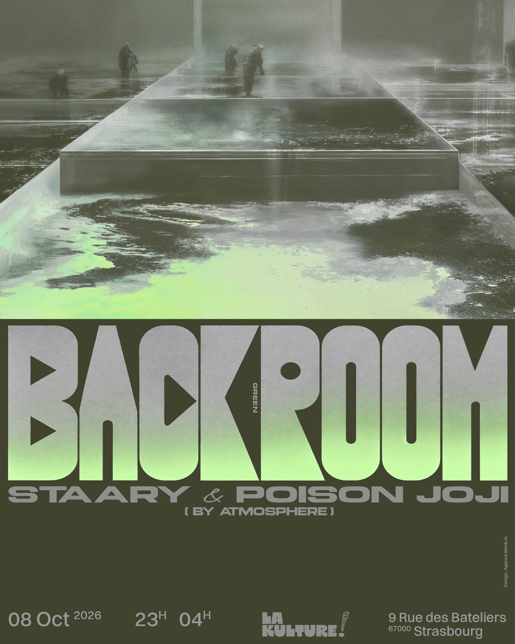Green Backroom - Atmosphere X La Kulture Cover