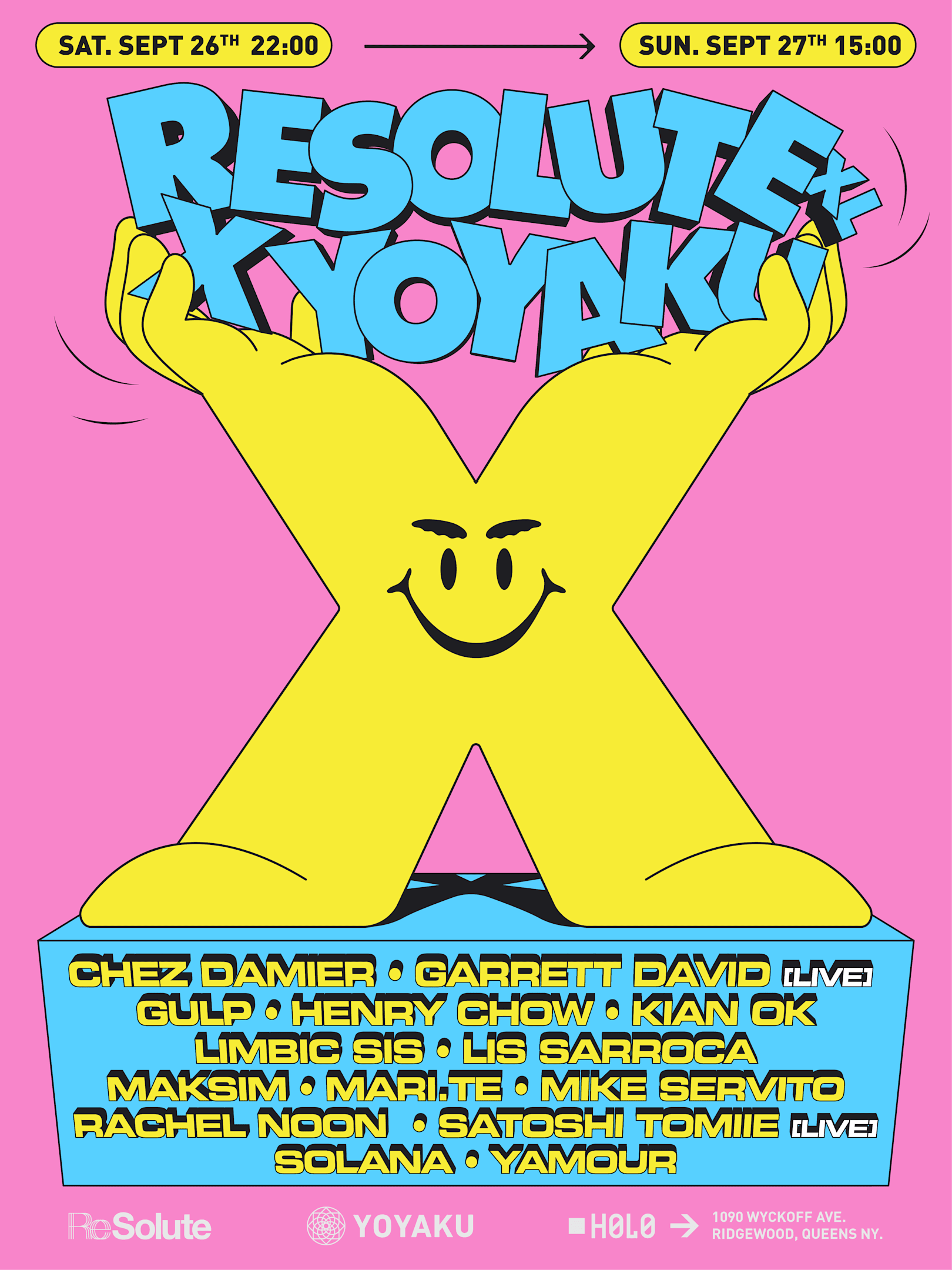 Resolute X Yoyaku (Brooklyn) Cover