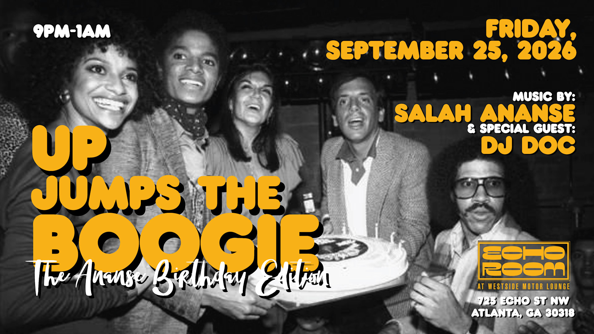 Up Jumps The Boogie - Ananse B-Day Edition W/ Dj Doc Cover