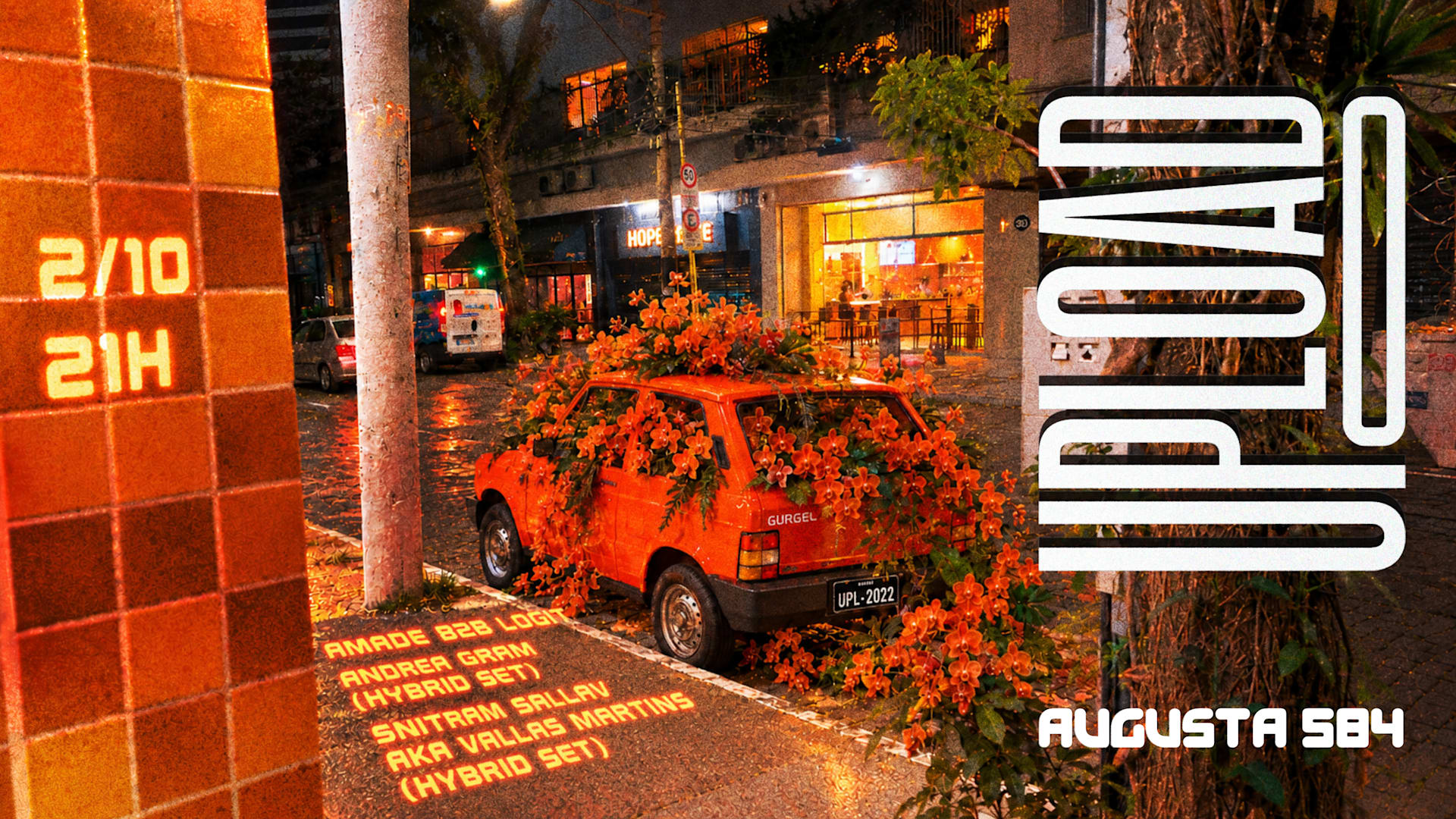 Upload #076: <Brasil_Beat> C/ Andrea Gram // Free Até 23h Cover