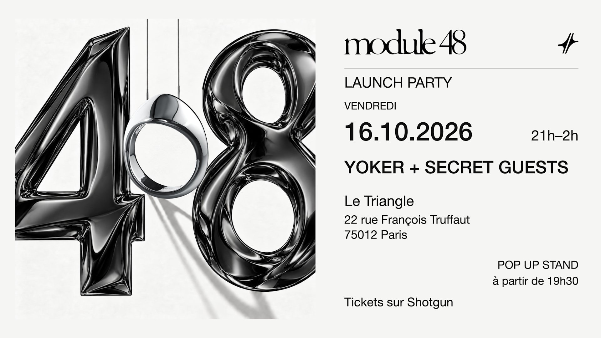 Module 48 Launch Party Cover