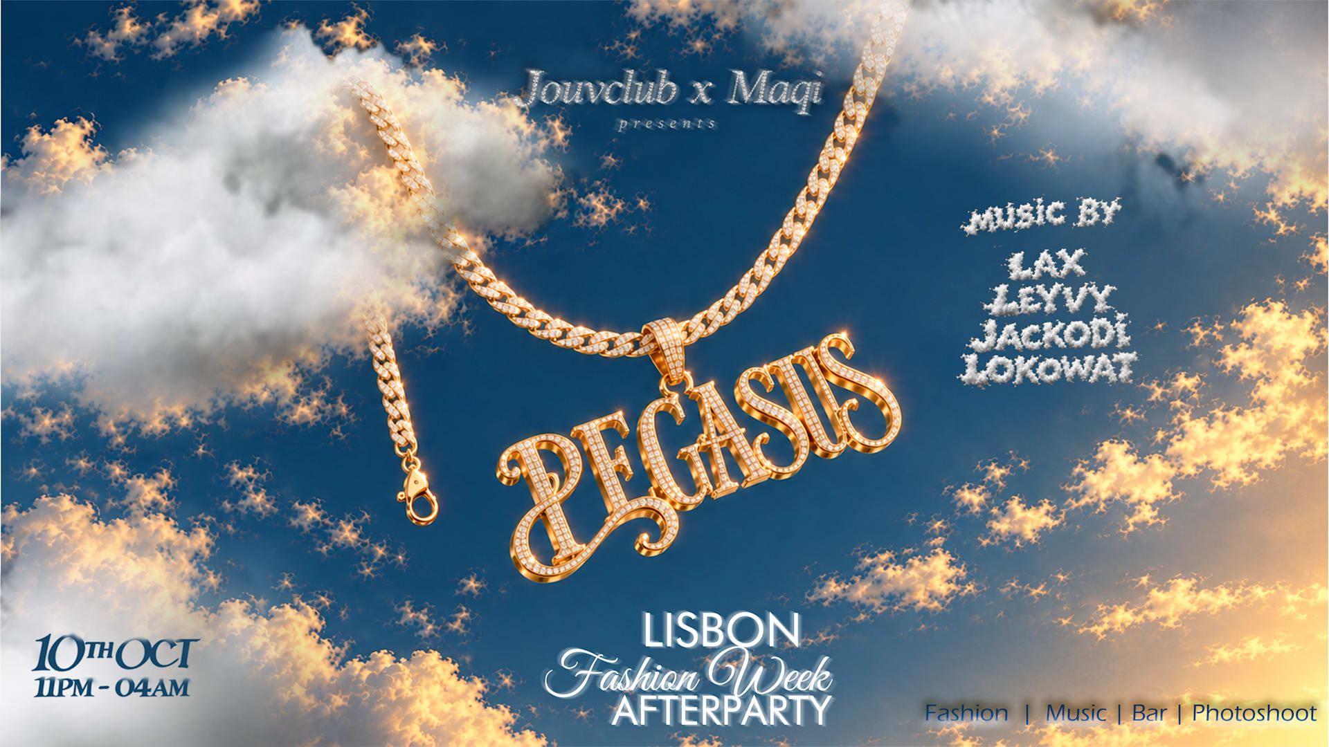 Pegasus : Lisbon Fashion Week Afterparty Cover