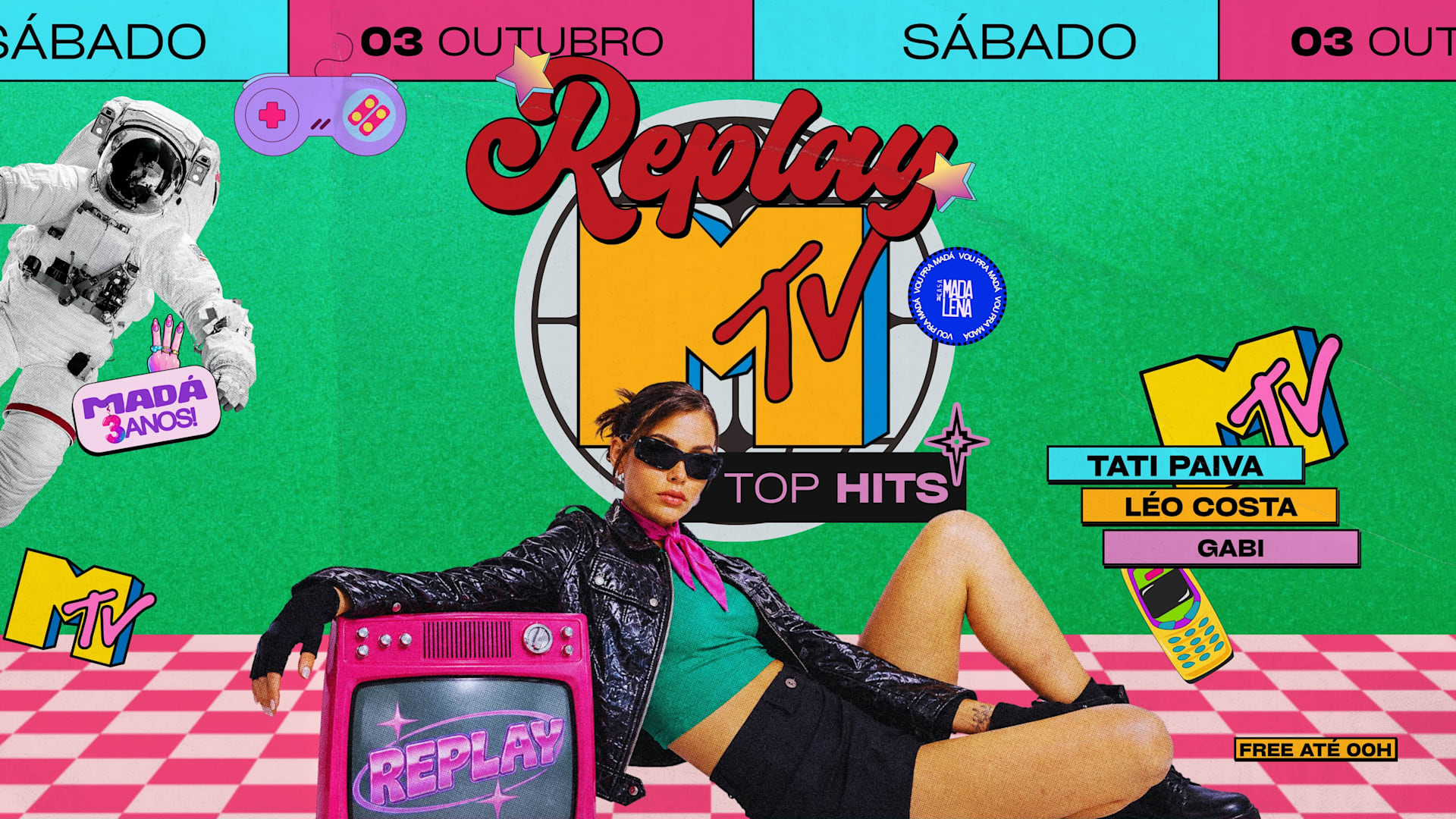 Replay Mtv | Sábado | Outubro Cover