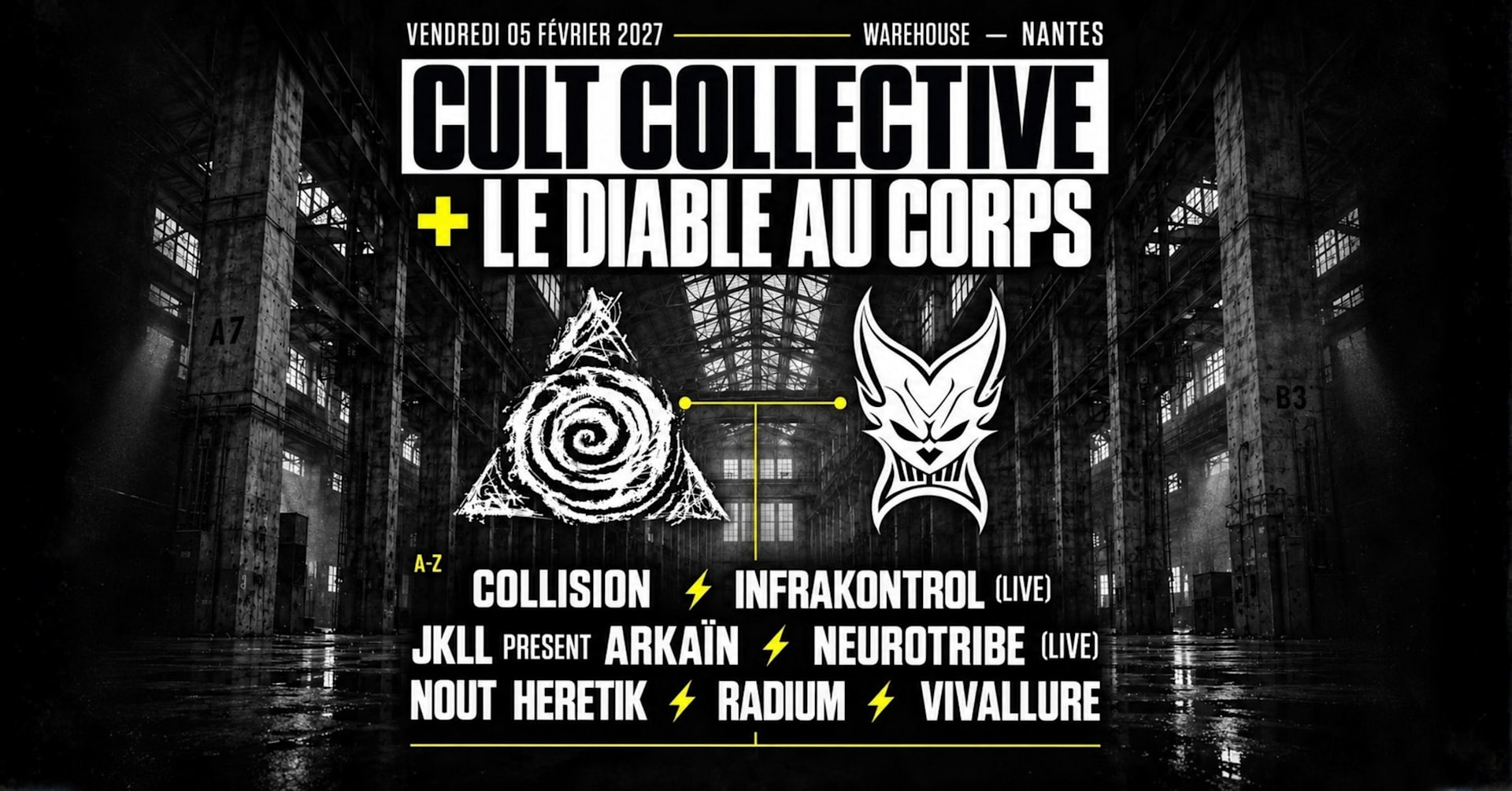 Cult Collective X Le Diable Au Corps Au Warehouse Nantes Cover