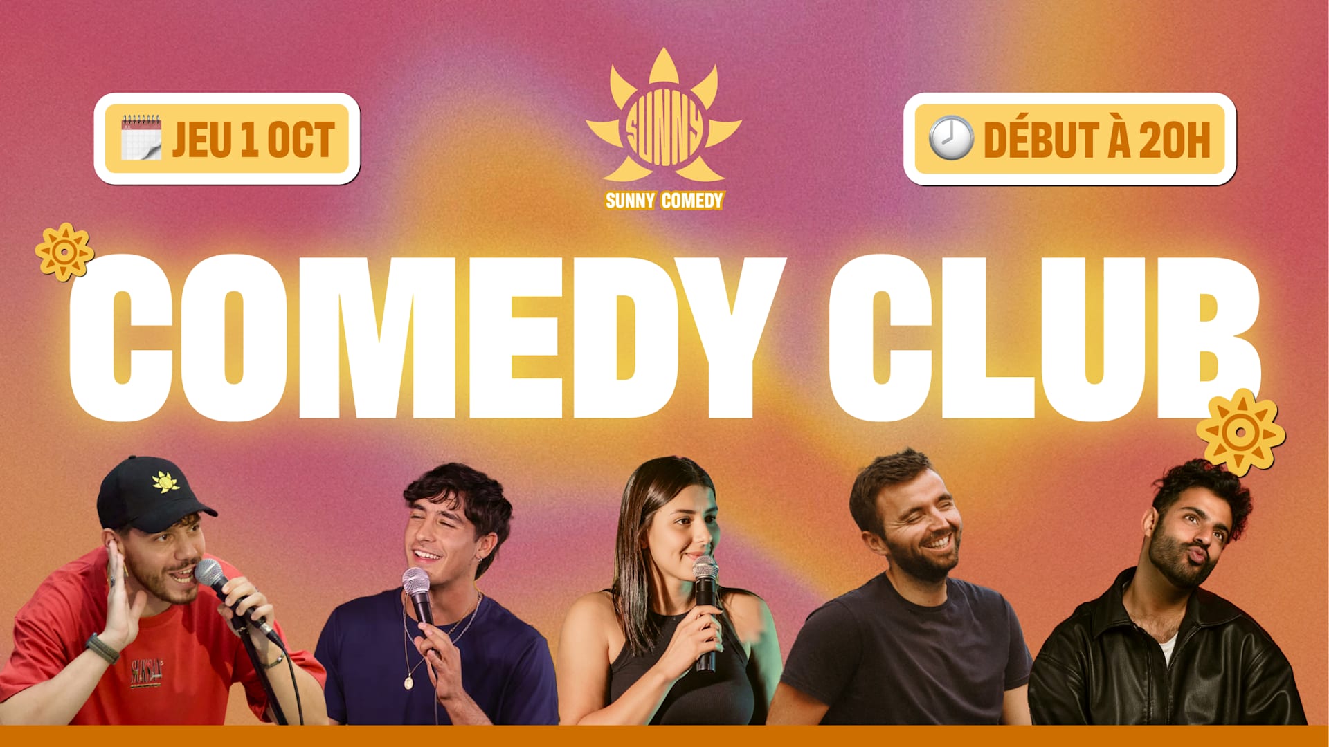 Sunny Comedy Club À The People (Dalil, Salima, Luis, Pierre) Cover