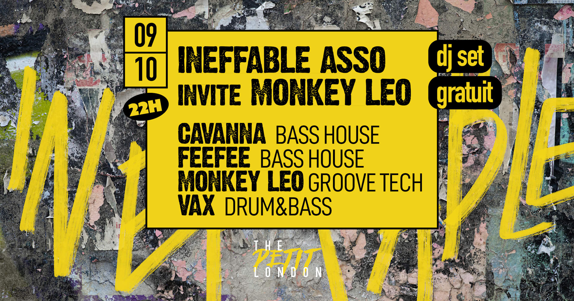 (Dnb) (Bass House) Ineffable Asso By The Petit London Cover
