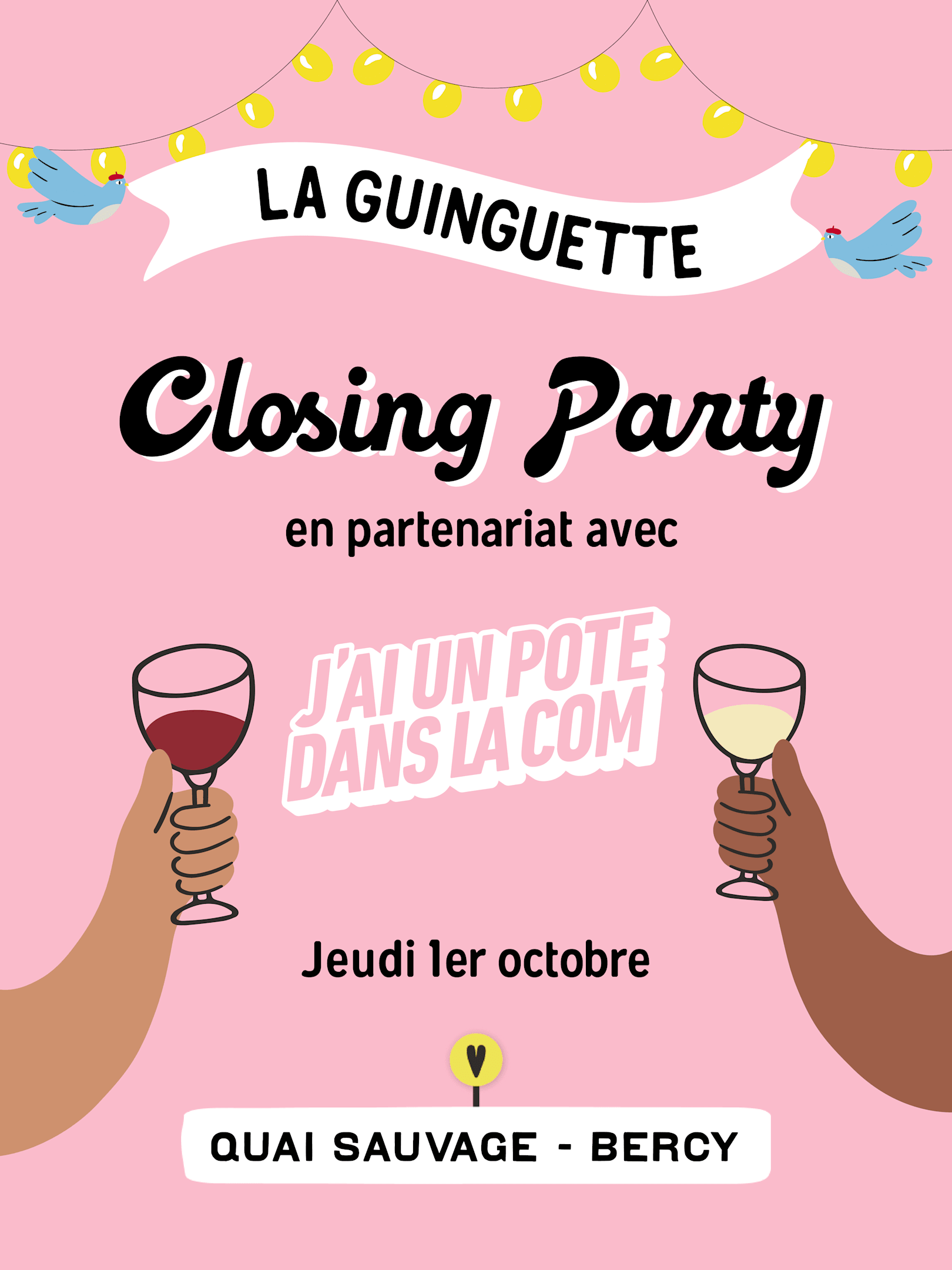 Closing Party - La Vie X Quai Sauvage (Gratuit) Cover