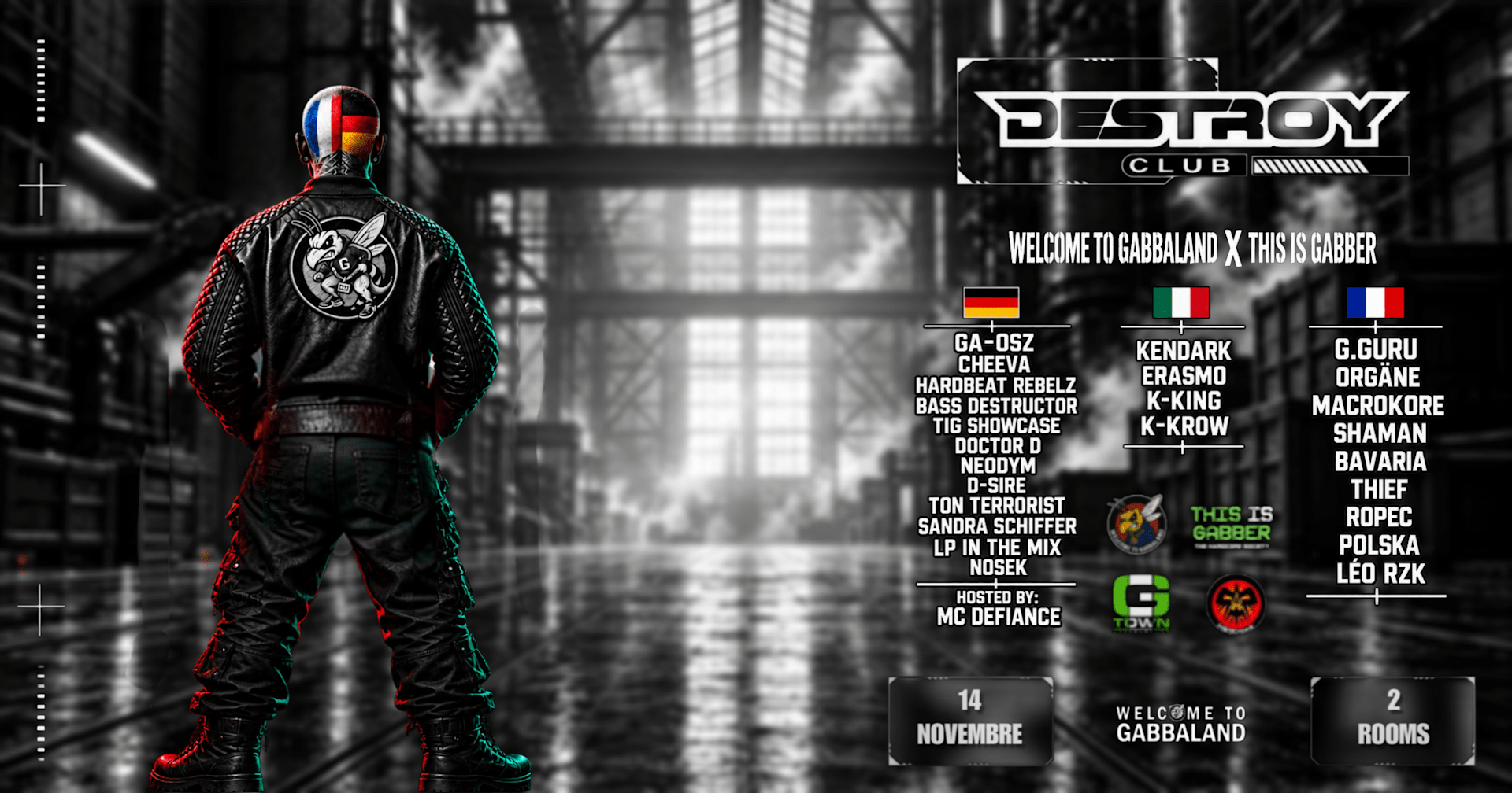 Welcome To Gabbaland X This Is Gabber Cover