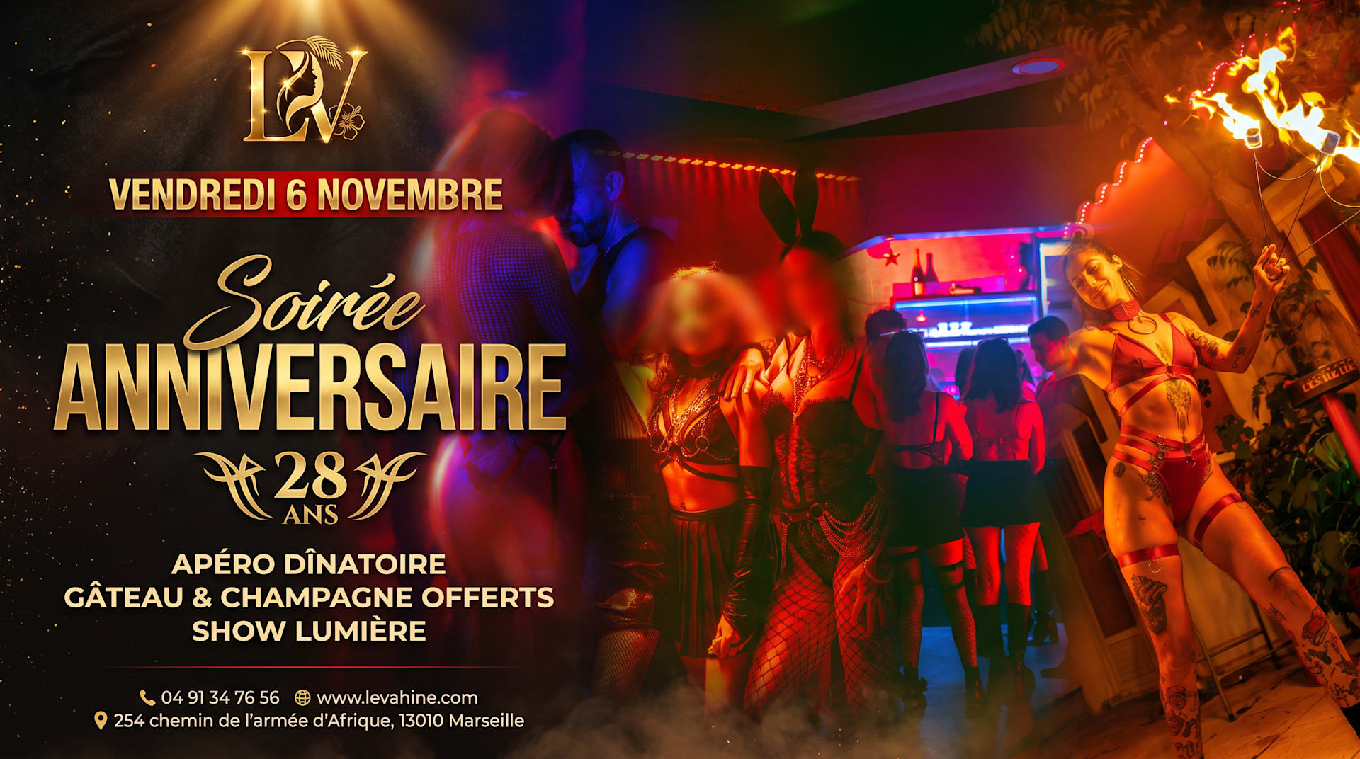 Événement Exclusif · Anniversaire Du Vahiné 🖤 Cover