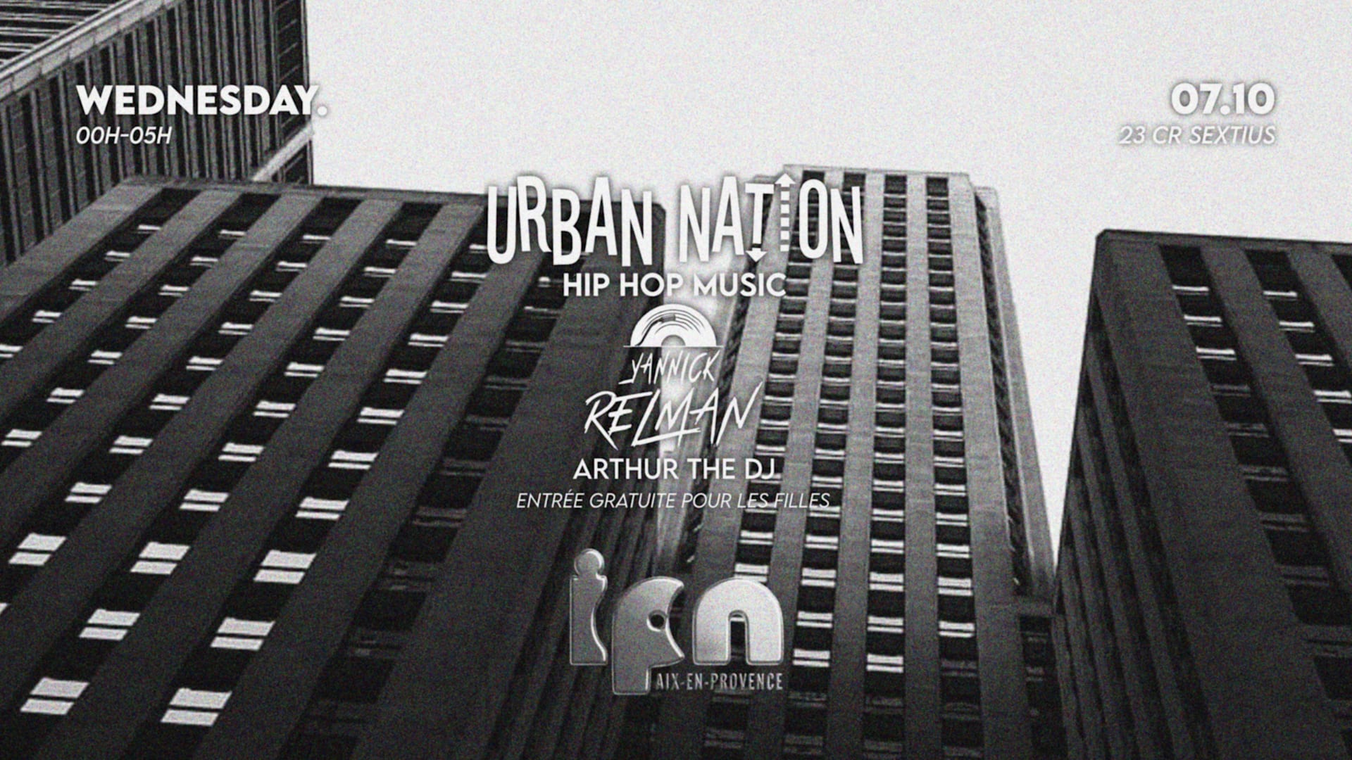 Urban Nation By Ipn : Hip Hop Music - Yannick Relman 07.10 Cover