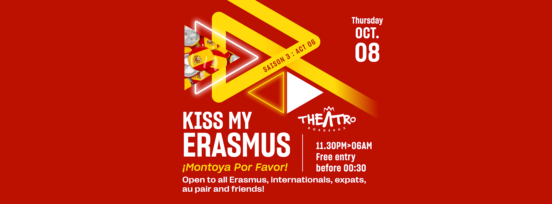 Kiss My Erasmus 08.10 - Bordeaux Cover