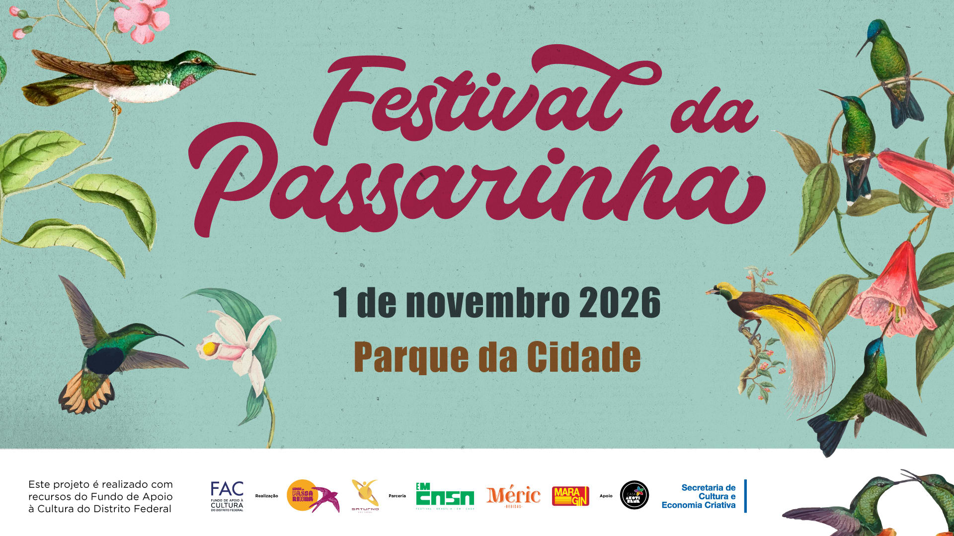01/11: Festival Da Passarinha 2026 Cover