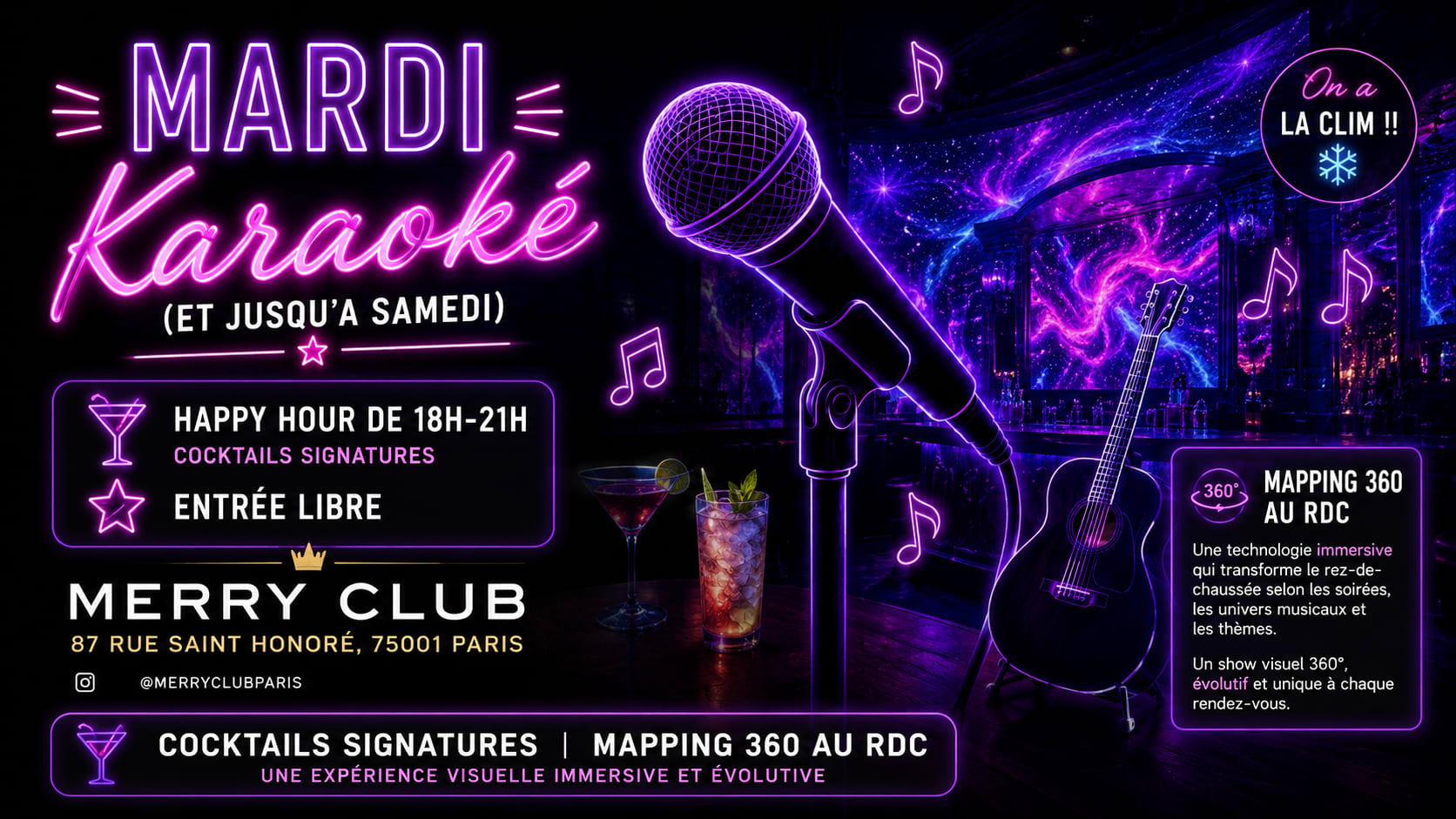 Merry Tuesday Soirée Karaoke Cover
