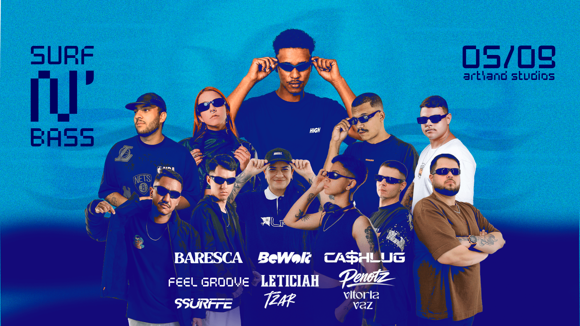Waved Collab Presents: Surf N' Bass [Compact Edition] Cover