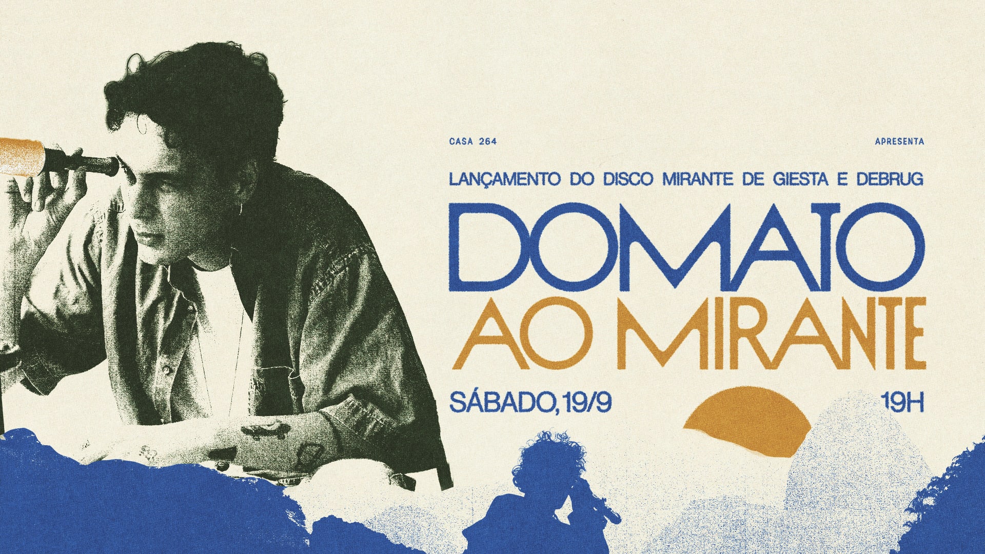 Lançamento Do Disco "Mirante" Por Giesta E Debrbug Cover