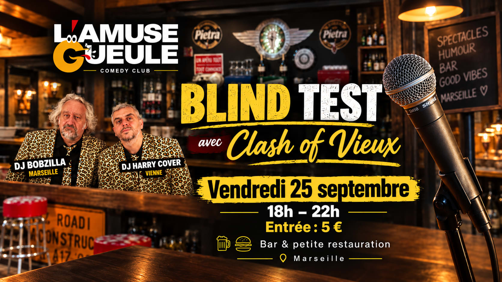 Blind Test – Clash Of Vieux Cover