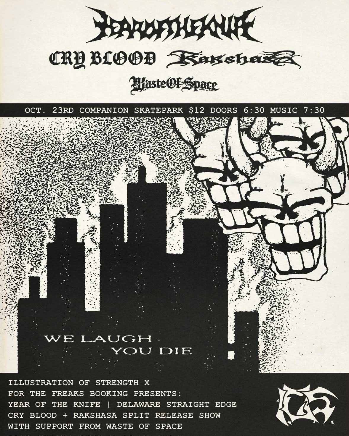 Year Of The Knife, Cryblood, Rakshasa @ Companion Cover