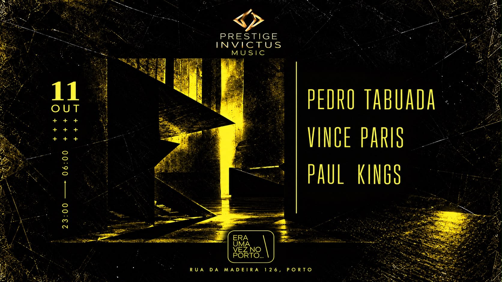 Domingo 11 Out - Pedro Tabuada / Vince Paris / Paul Kings Cover