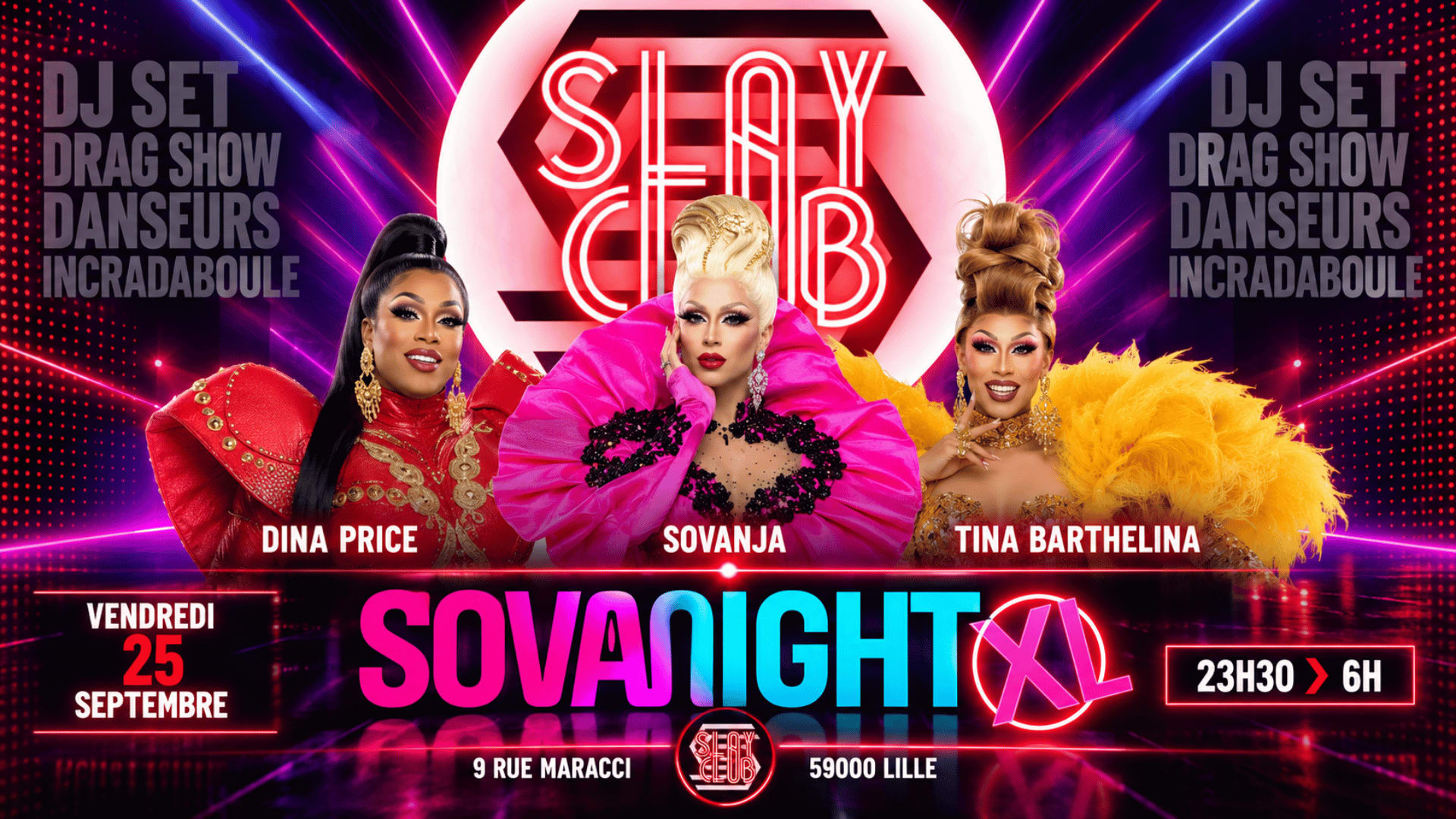 Sovanight XL Slay Club Cover
