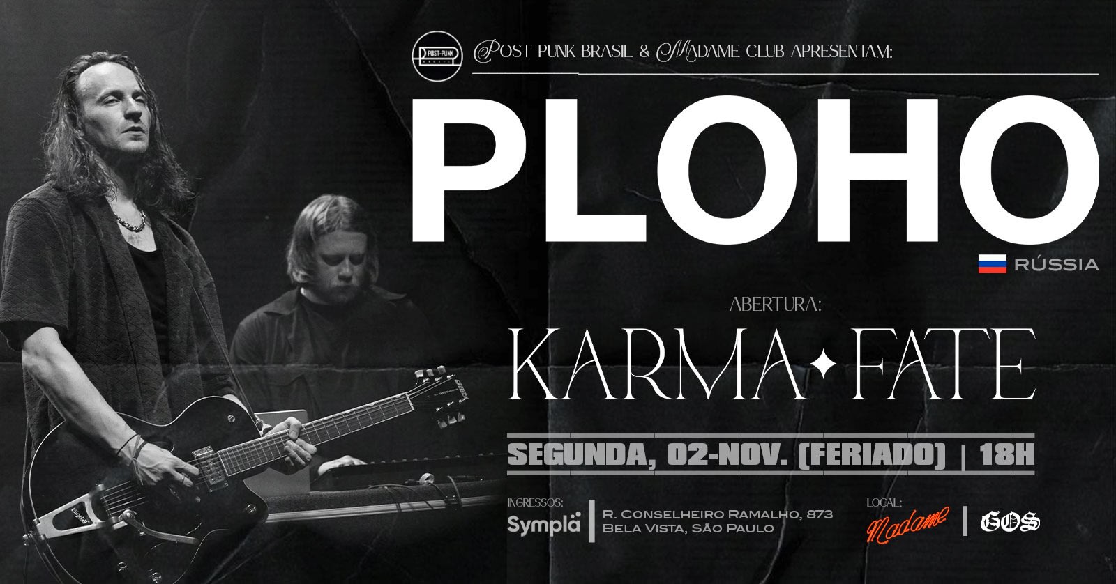 Post Punk Brasil - Ploho (Rússia) Cover