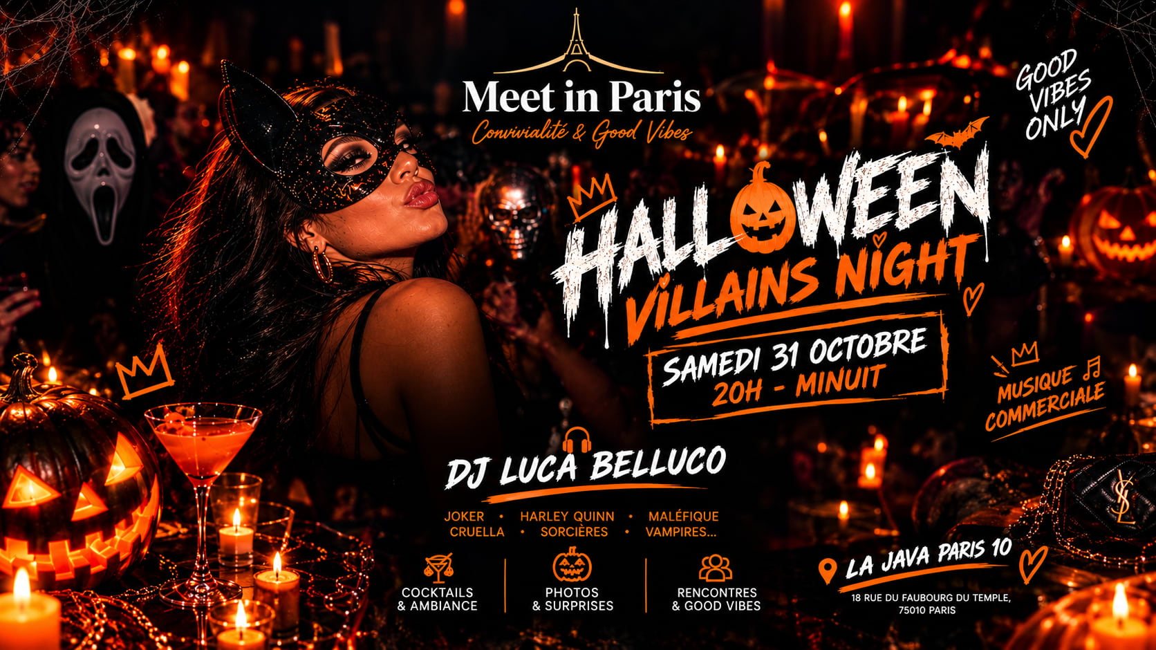 Halloween • Villains Night Cover