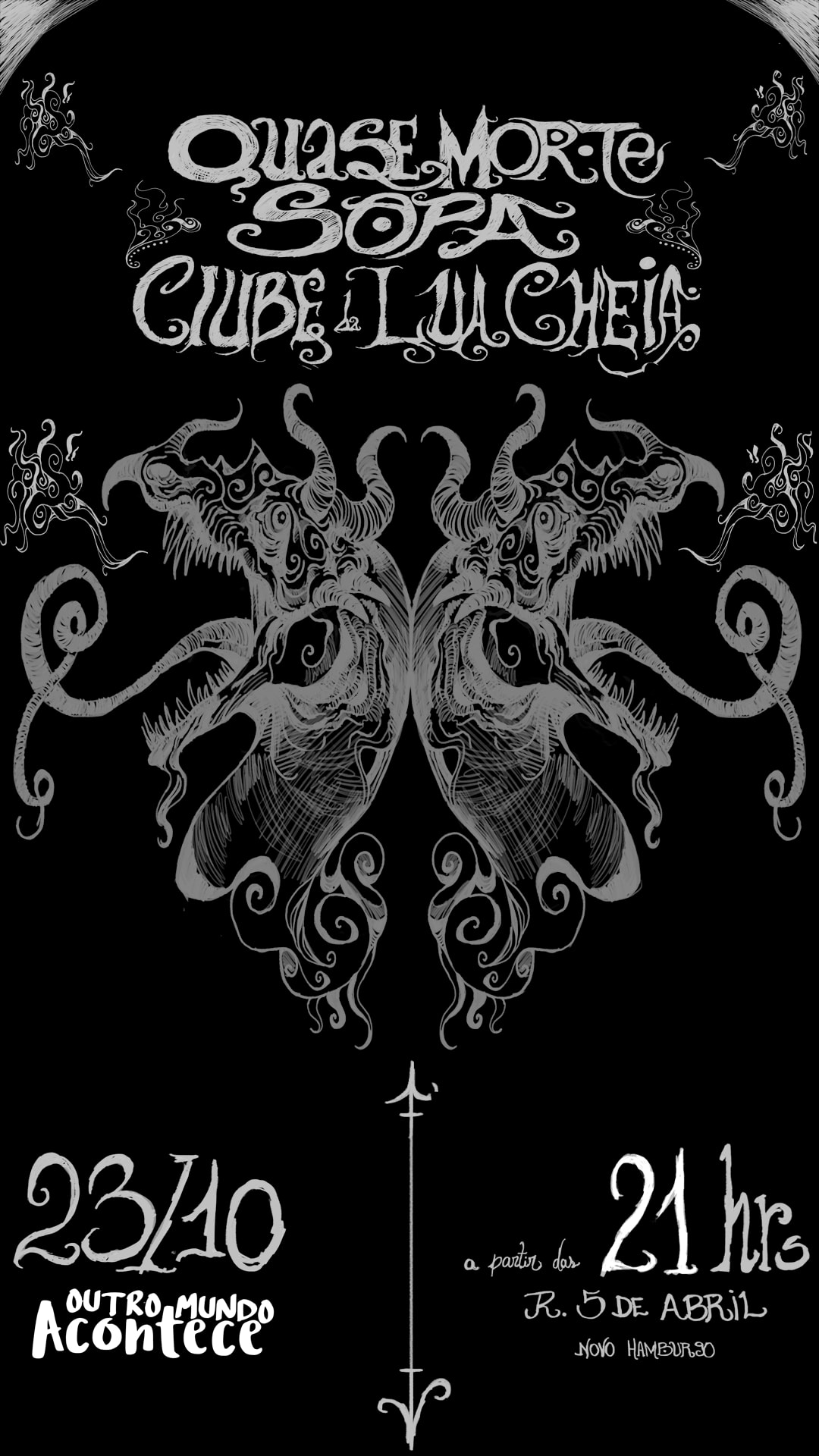 Quase Morte, Clube Da Lua Cheia E Sopa Na Oma Cover