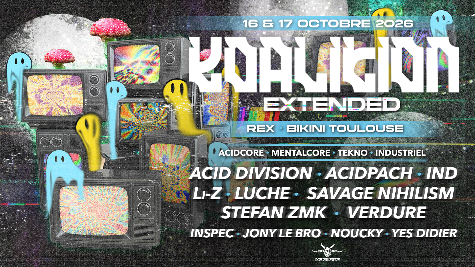 Koalition Extended - 2 Jours (Rex + Bikini) Cover