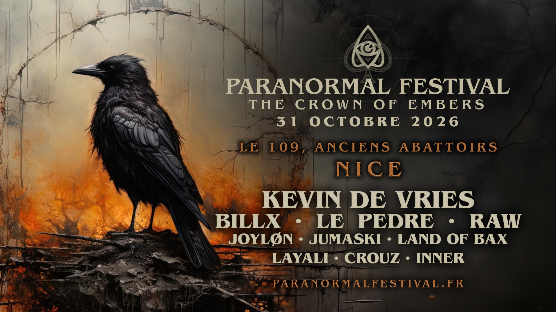 Paranormal Festival : Acte VI - The Crown Of Embers Cover