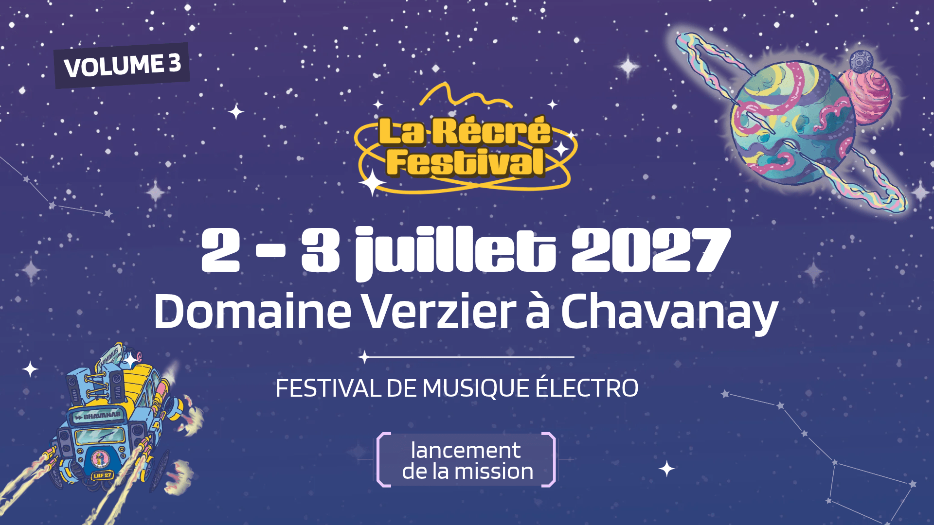 La Récré Festival Vol.3 Cover