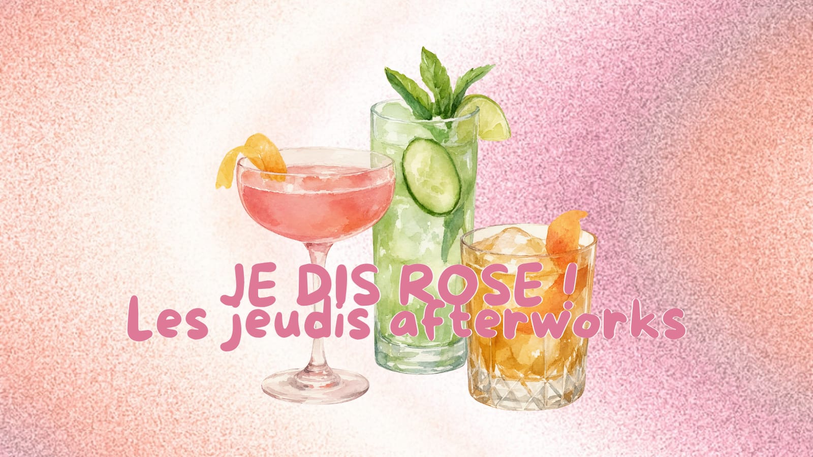 Je Dis Rose - Jeudis D'annette Cover