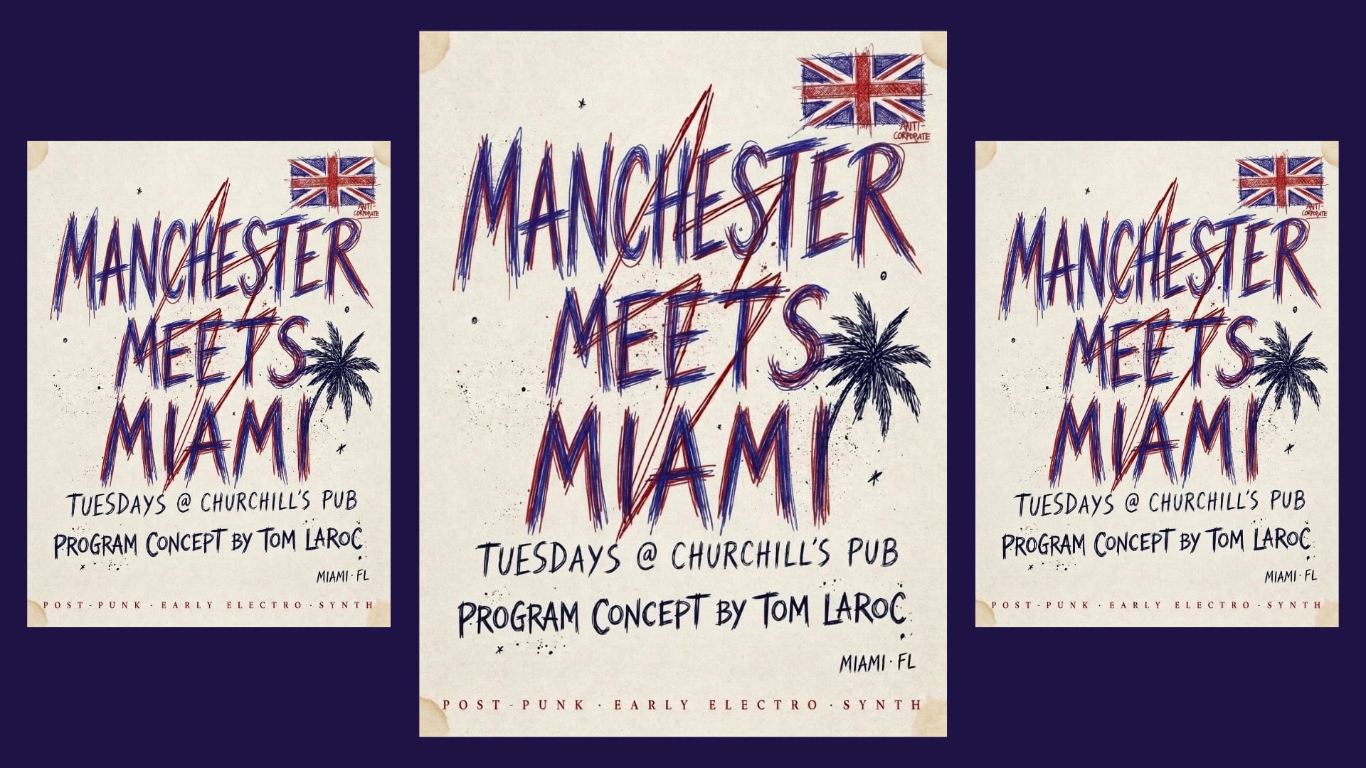 Manchester Meets Miami : Every Tuesday Cover