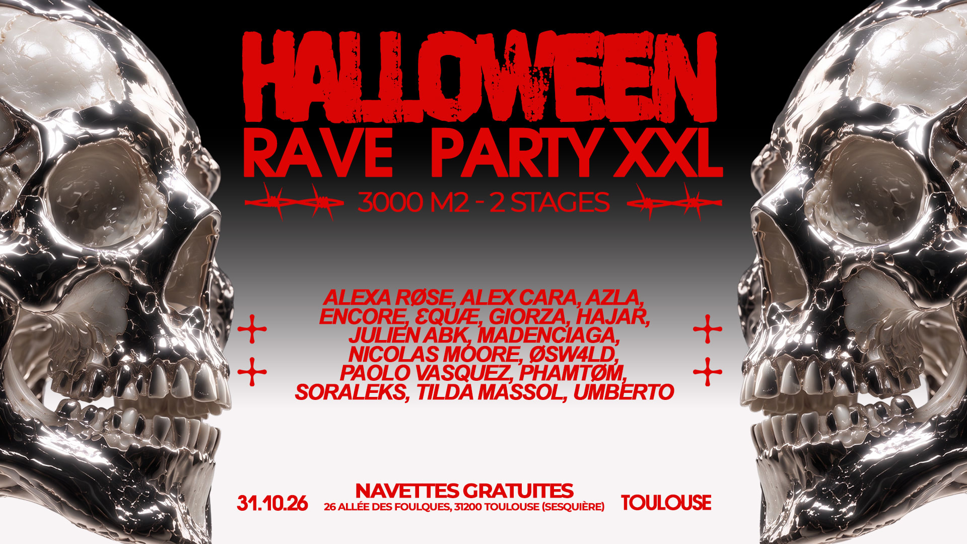 Halloween Rave Party Xxl 2026 Cover